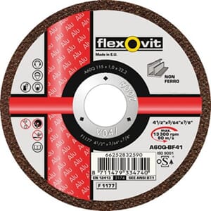 KAPPESKIVE ALU FLX A60Q 125x1x22,23 T41