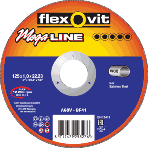 KAPPESKIVE FLX A24V 125x2x22,23 T41