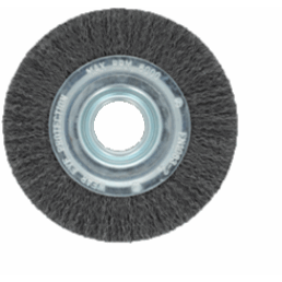 SIRKULÆRBØRSTE 150 x 29 x 51 BØLGET STÅL