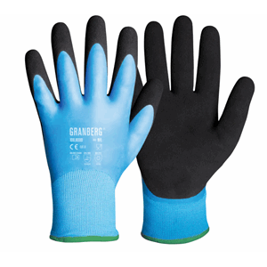 Hanske, montering, latex, Str.12