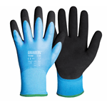 Hanske, montering, latex, Str.9