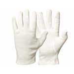 Hanske, bomull, Str L