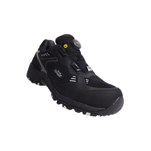 IRONSTEEL MERSEY SAFETY SHOE BLACK/SILVER S3 WP