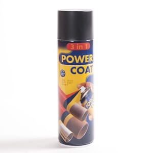 POWER COAT 3 IN 1 SPRAY - RAL 9005 DYP SVART