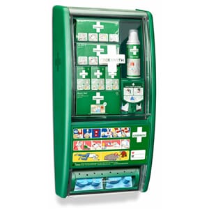 Cederroth First Aid & Burn Station med Blue Detect